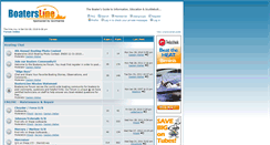 Desktop Screenshot of boatersline.com