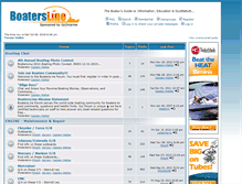 Tablet Screenshot of boatersline.com